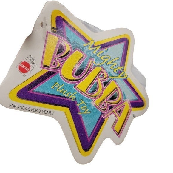 Vintage Mattel 90's Mighty Bubba Talking Plush Toy - Picture 5 of 10